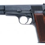 Belgian Browning Hi Power 9mm Semi Auto Pistol