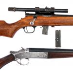 Shotgun/Rifle .22/12Ga 2Pcs Lot Long Guns
