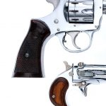 Mixed Nickel Handgun Lot Raven, Davis, H&R .22 .25