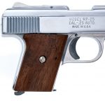Mixed Nickel Handgun Lot Raven, Davis, H&R .22 .25