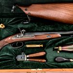 Cased Pedersoli Howdah Hunter 20Ga BP Pistol