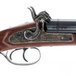Cased Pedersoli Howdah Hunter 20Ga BP Pistol