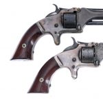 S&W #1 2nd Issue .22 RF Short 2 Pcs Lot Revolver