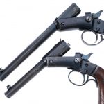 J. Stevens A&T Co. Tip Up Pistols .22 RF 2Pcs