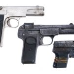 Pistols 3 Pcs Lot .32/.25 ACP Semi Auto Pistol