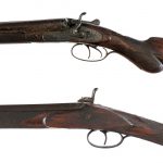 Antique Percussion Rifle/Shotgun Combo Lot