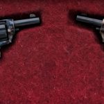 A. Uberti 47% Scale Miniature’s 2 Pcs Set Revolver