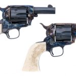 A. Uberti 47% Scale Miniature’s 2 Pcs Set Revolver