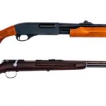 Remington 34/870 .22/20Ga 2Pcs Lot Rifle Shotgun