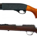 Remington 34/870 .22/20Ga 2Pcs Lot Rifle Shotgun