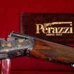 Angelo Bee Engraved Perazzi Custom 12 Ga Shotgun
