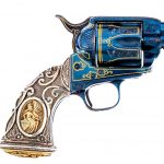 Engraved A. Uberti 47% Miniature Revolver