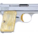 Browning Baby .25 ACP Nickel Semi Auto Pistol