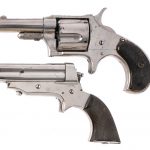 E.Remington/C.Sharps Antique RF Pistol Lot 2Pcs