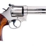 Smith & Wesson 586 Nickel .357 Mag Revolver
