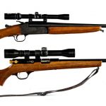 Savage/H&R .410 Shotgun/.22 Rifle Combo Lot 2Pcs