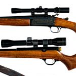 Savage/H&R .410 Shotgun/.22 Rifle Combo Lot 2Pcs
