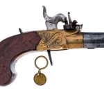 English Gillard .46 Percussion Derringer Pistol