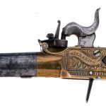 English Gillard .46 Percussion Derringer Pistol