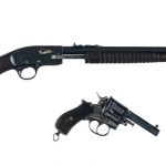 Rifle / Revolver .22 2 Pcs Lot Rifle