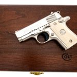 Custom Colt Mustang .380 Lettered Executive Pistol