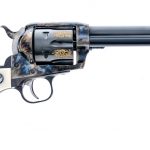 Ruger Vaquero .45 Colt SA Gold Inlaid Revolver